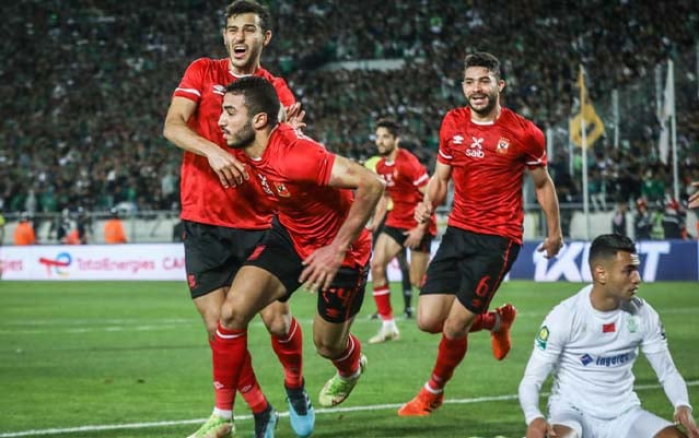 34º lugar: Al Ahly (Egito) - Nível de liga nacional para ranking: 3 - Pontuação recebida: 191,5
