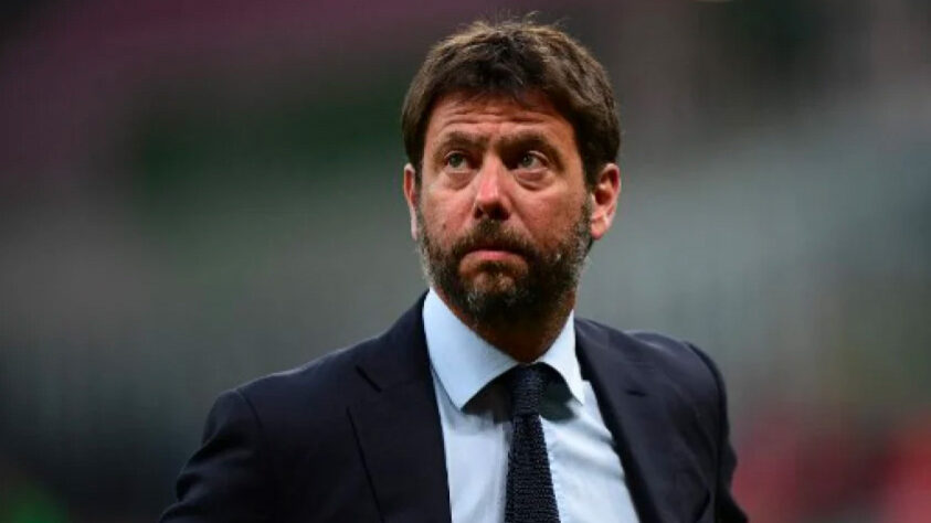 Andrea Agnelli é membro da família fundadora da Fiat e presidente da Juventus.