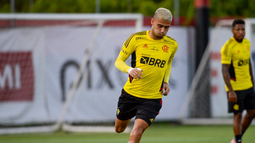 Andreas Pereira (Flamengo) - Posição: Meio-campista - Emprestado pelo Manchester United (ING) até 30/06/2022