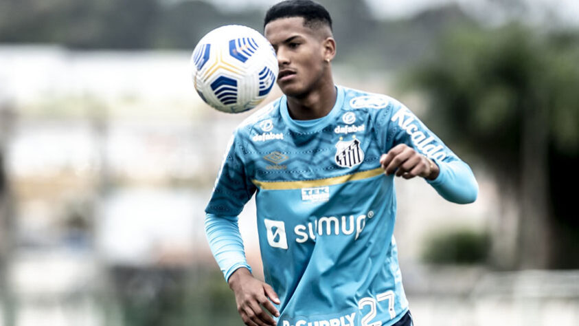 6º - Ângelo Gabriel, ponta de 17 anos do Santos: 10 milhões de Euros (R$ 51 milhões)