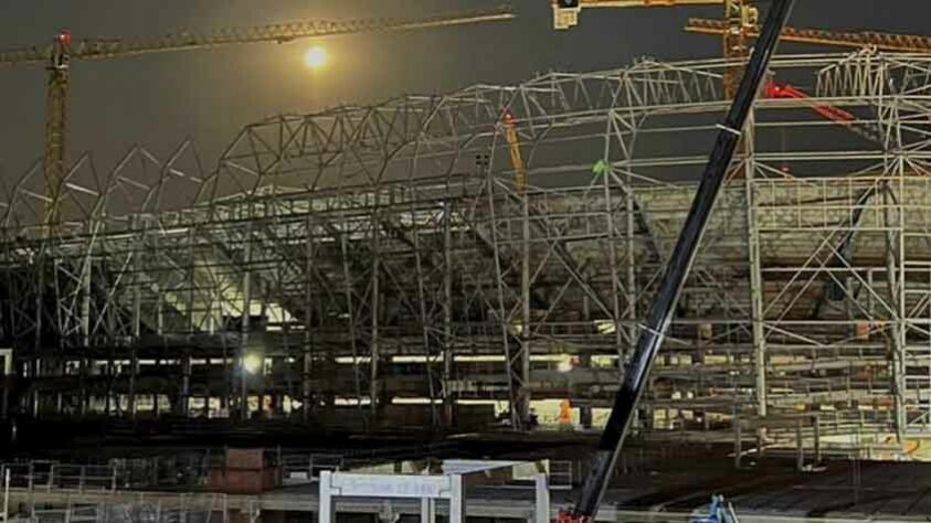 GALERIA: Veja como estão as obras do novo estádio do Atlético Mineiro