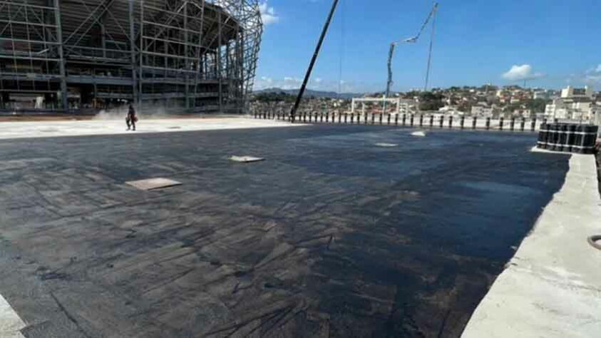 GALERIA: Veja como estão as obras do novo estádio do Atlético Mineiro