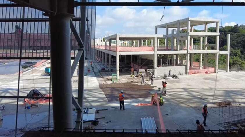 GALERIA: Veja como estão as obras do novo estádio do Atlético Mineiro