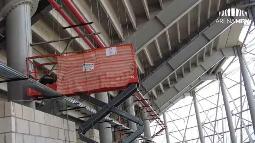 GALERIA: Veja como estão as obras do novo estádio do Atlético Mineiro