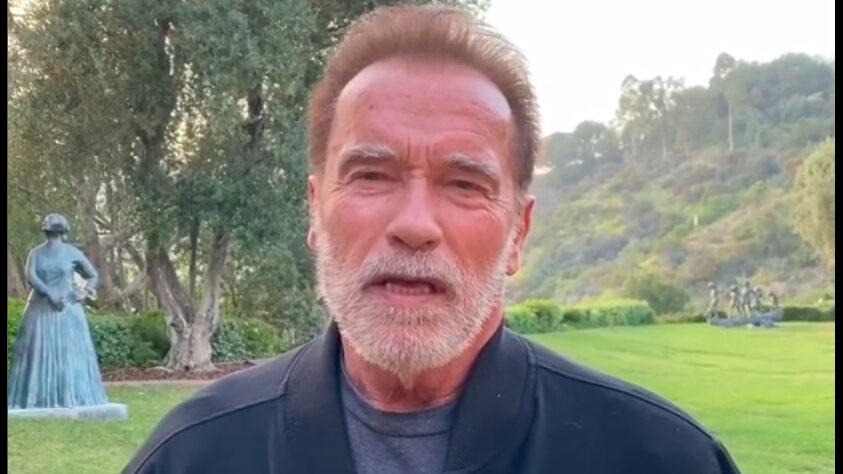 Arnold Schwarzenegger - Famoso por vários filmes, não é segredo a relação do ator com os campeonatos de bodybuilding