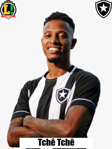 TCHÊ TCHÊ - 5 - Teve dificuldades em manter a bola no meio de campo alvinegro. Sofreu o pênalti que deu a vitória ao Glorioso.