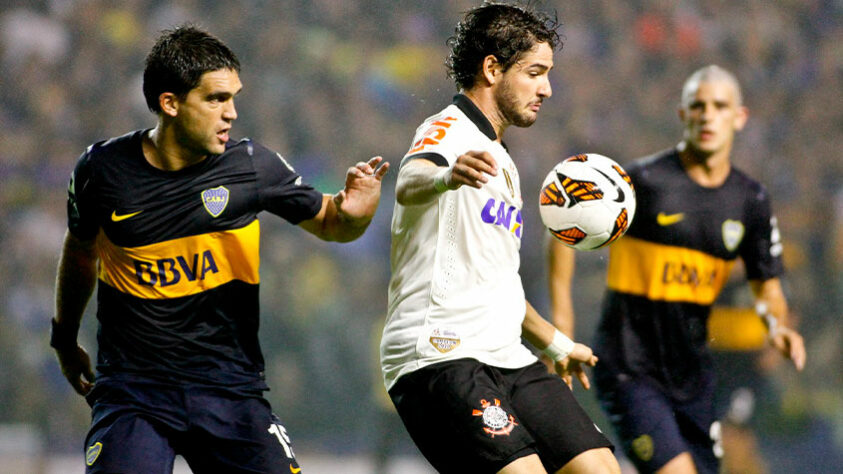 Boca Juniors 1 x 0 Corinthians (Libertadores - 2013) - Estádio: La Bombonera - Gol: Blandi (Boca Juniors)