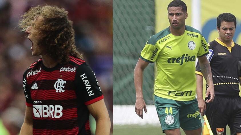 David Luiz (Flamengo) x Murilo (Palmeiras)