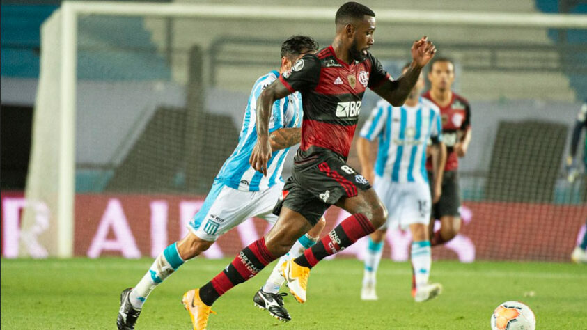 24/11/20 - Racing 1x1 Flamengo, no Estádio El Cilindro, em Avellaneda, na Argentina (oitavas de final da Libertadores de 2020).