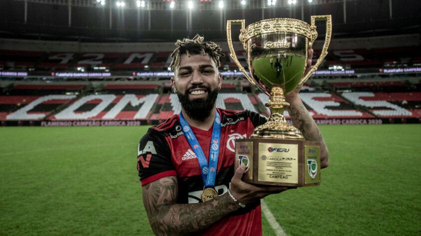 Artilheiro em 2020, Gabigol foi fundamental nos títulos de 2019, 2020 e 2021