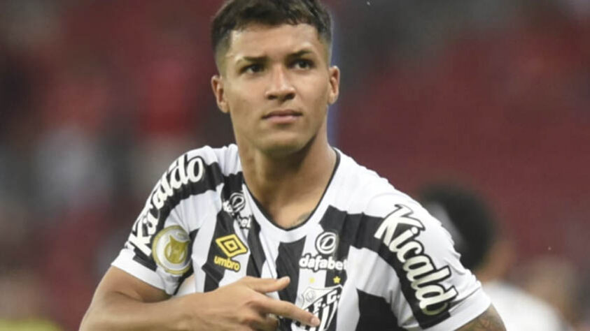 25º lugar - Marcos Leonardo (Santos): 13 gols em 2022 / 6 no Brasileirão, 4 no Paulistão, 2 na Sul-Americana e 1 na Copa do Brasil