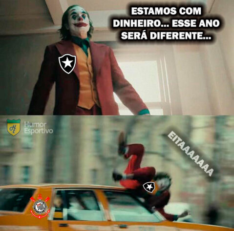 Brasileirão: os melhores memes de Botafogo 1 x 3 Corinthians