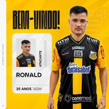 FECHADO - O Novorizontino anunciou as chegadas do atacante Ronald e do volante Gustavo Bochecha para a disputa do Brasileirão Série B 2022. Ambos são ex-jogadores do Botafogo.