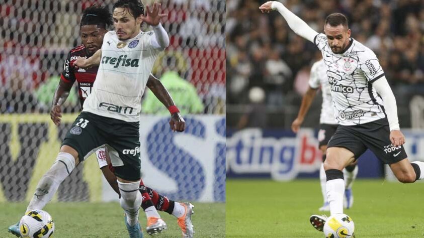 Raphael Veiga (Palmeiras) x Renato Augusto (Corinthians)