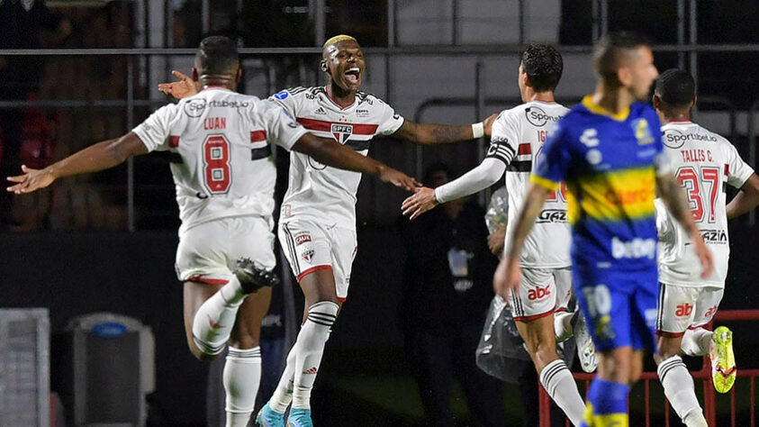 14/04/2022 - São Paulo 2 x 0 Everton - Copa Sul-Americana