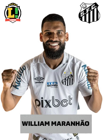 Willian Maranhão – Sem nota – Pouco tempo em campo. 