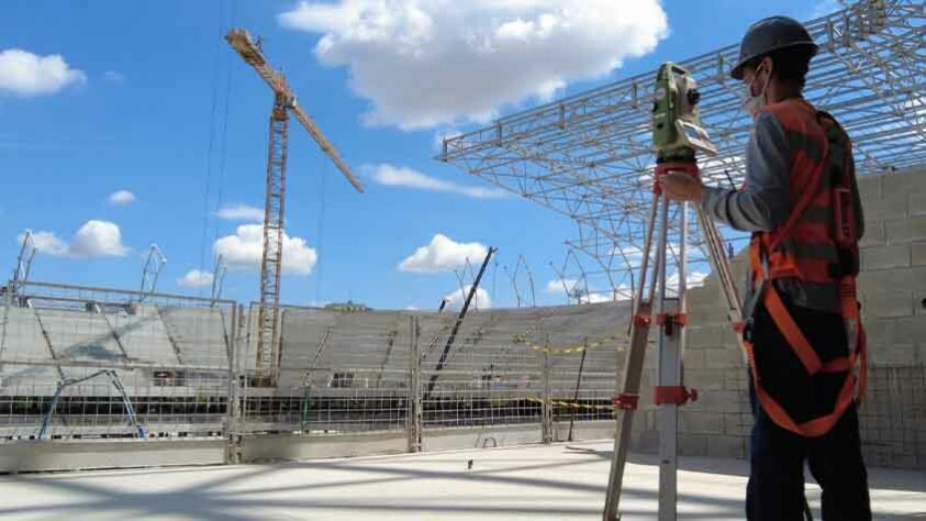 GALERIA: Veja como estão as obras do novo estádio do Atlético Mineiro