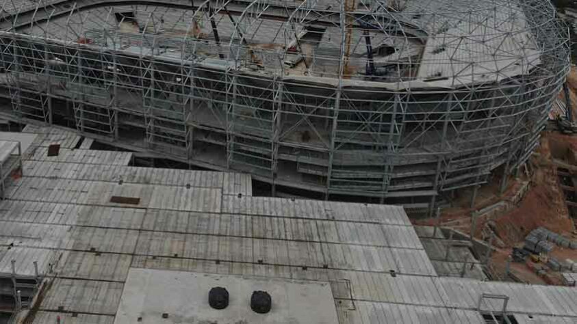 GALERIA: Veja como estão as obras do novo estádio do Atlético Mineiro