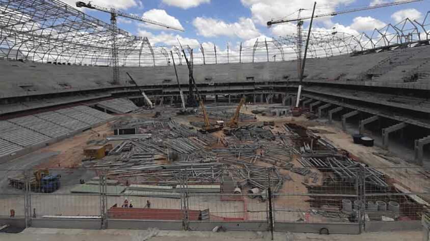 GALERIA: Veja como estão as obras do novo estádio do Atlético Mineiro