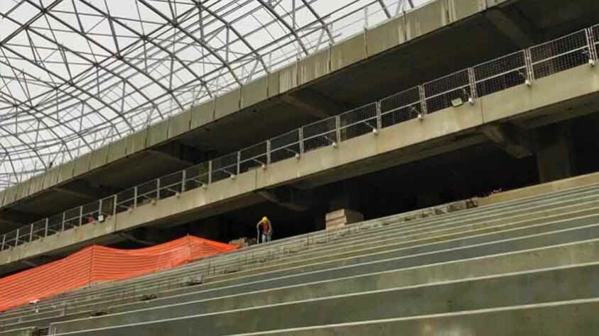 GALERIA: Veja como estão as obras do novo estádio do Atlético Mineiro