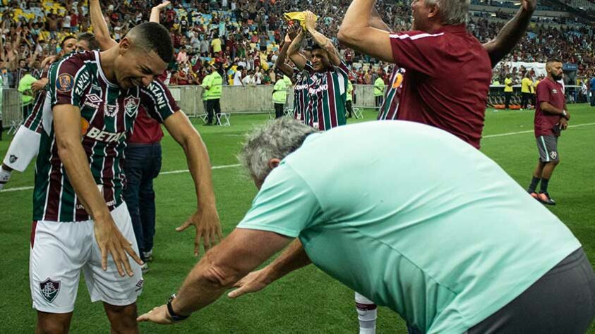 Por falar no treinador, Abel, durante a coletiva, reforçou a relação "de alma" com o Fluminense.