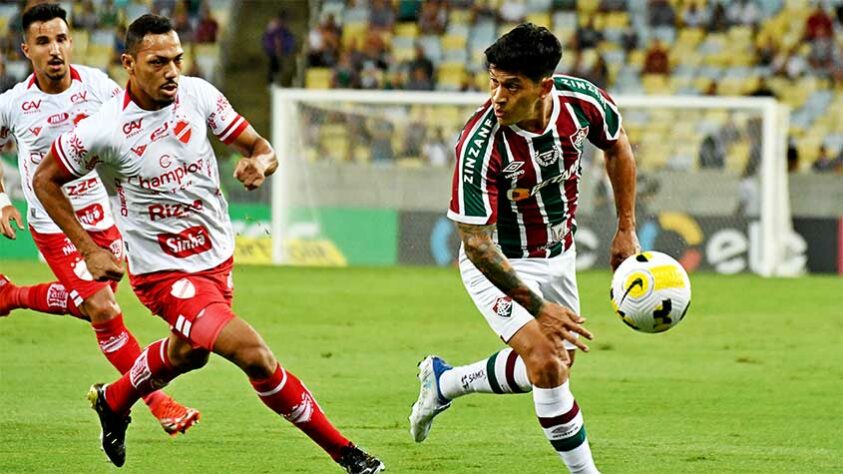 Nesta terça-feira, o Fluminense venceu o Vila Nova por 3 a 2, em jogo válido pela ida da terceira fase da Copa do Brasil, no Maracanã. Com gols de Rafael Donato e Pablo Dyego para os visitantes, e PH Ganso, Germán Cano e Fred para o Flu, a partida marcou a estreia do Tricolor na competição. Veja as notas do time a seguir. (Por Ana Daróz; anapereira@lancenet.com.br).