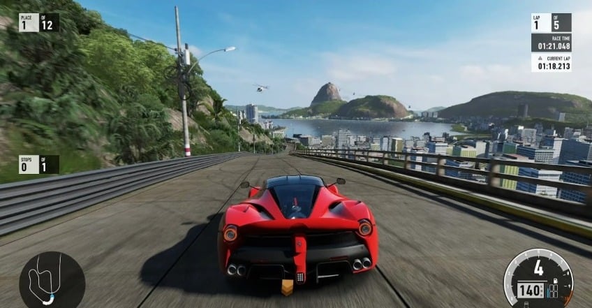 FORZA - Rival da Playstation, o Xbox respondeu o sucesso de Gran Turismo à altura e lançou o Forza. (Imagem do Forza 7)