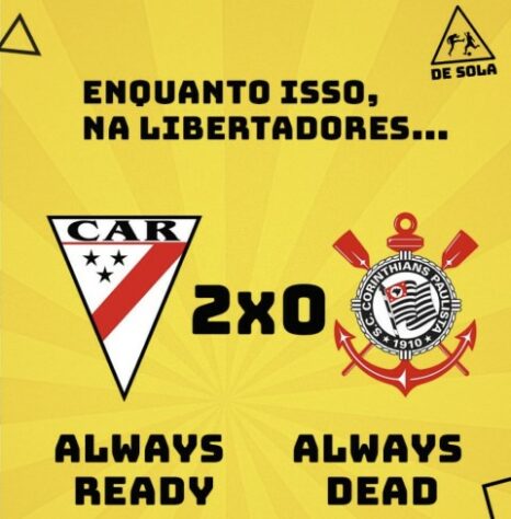 Libertadores: os melhores memes de Always Ready 2 x 0 Corinthians