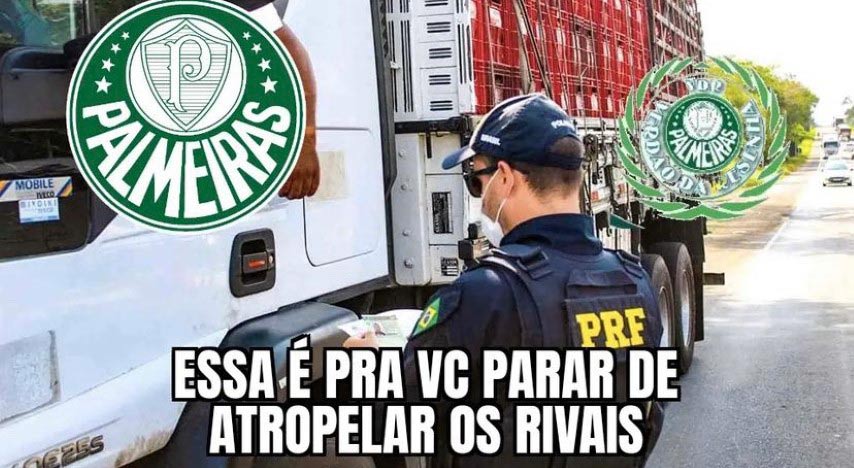 Os melhores memes de Palmeiras 3 x 0 Corinthians pela terceira rodada do Brasileirão.