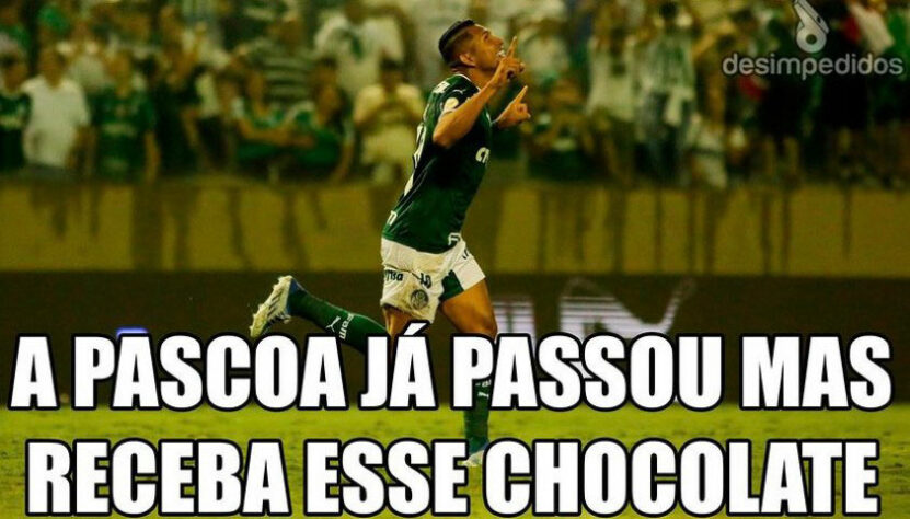 Os melhores memes de Palmeiras 3 x 0 Corinthians pela terceira rodada do Brasileirão.