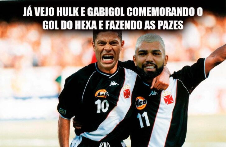 Polêmica entre Hulk e Gabigol virou tema de zoeiras entre os torcedores.