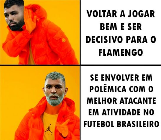 Polêmica entre Hulk e Gabigol virou tema de zoeiras entre os torcedores.