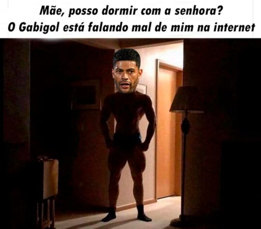 Polêmica entre Hulk e Gabigol virou tema de zoeiras entre os torcedores.