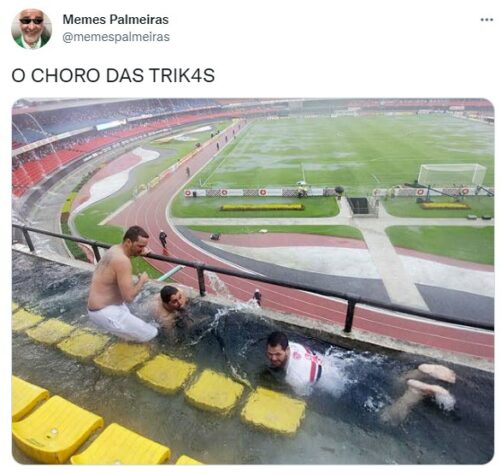 Torcedores do Palmeiras fazem memes após goleada sobre o São Paulo e título do Campeonato Paulista.