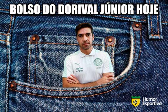 O Verdão perdeu a invencibilidade no ano dentro do Allianz Parque e torcedores brincaram com "nó tático" de Dorival Júnior em Abel Ferreira na vitória do Ceará sobre o Palmeiras. Confira os memes na galeria! (Por Humor Esportivo)