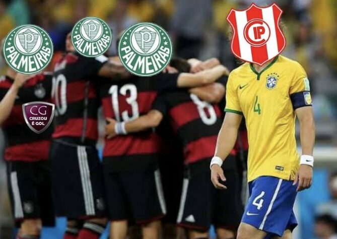 Após goleada por 8 a 1 pela Libertadores, torcedores do Palmeiras enalteceram Rafael Navarro e Raphael Veiga nos memes.