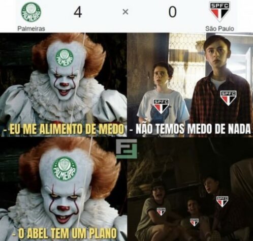 Torcedores do Palmeiras fazem memes após goleada sobre o São Paulo e título do Campeonato Paulista.