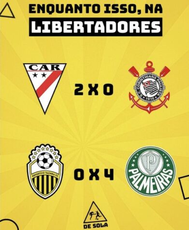 Libertadores: os melhores memes de Deportivo Táchira 0 x 4 Palmeiras