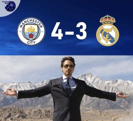 Champions League: os melhores memes de Manchester City 4 x 3 Real Madrid