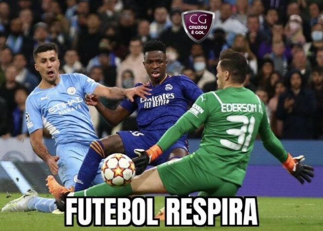 Champions League: os melhores memes de Manchester City 4 x 3 Real Madrid