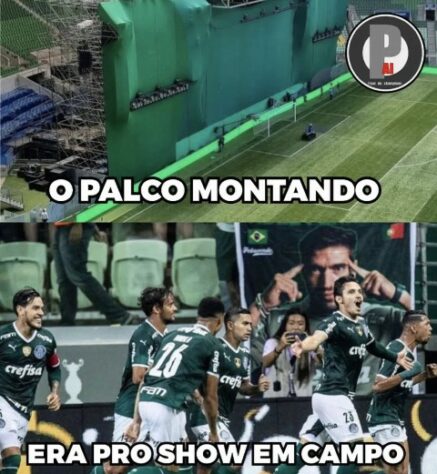 Torcedores do Palmeiras fazem memes após goleada sobre o São Paulo e título do Campeonato Paulista.