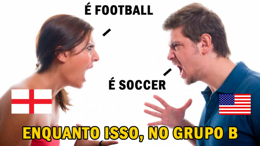 No "Grupo B", Estados Unidos e Inglaterra se enfrentarão em um duelo que coloca em debate se o certo é "football" ou "soccer".