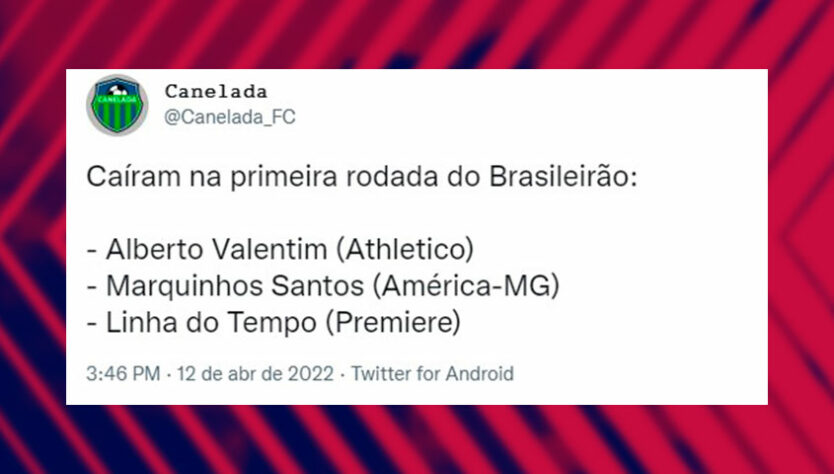 Queda da linha do tempo das transmissões do Premiere e SporTV rendeu memes nas redes sociais.