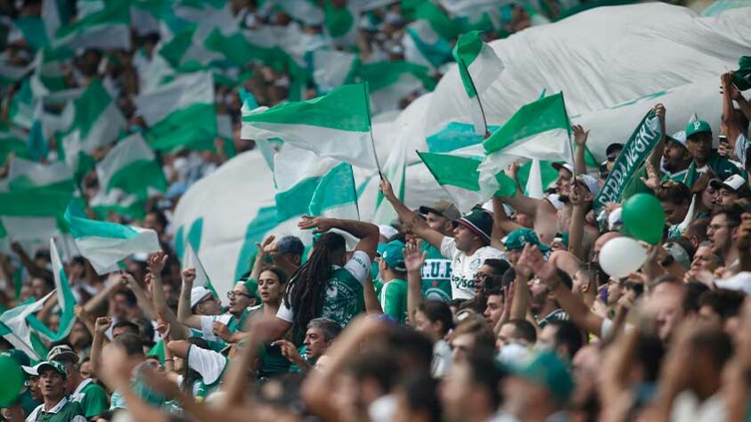 Torcida do Palmeiras no Allianz Parque.