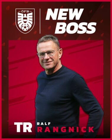 FECHADO - Atual treinador interino do Manchester United e futuro dirigente do clube, Ralf Rangnick foi anunciado como o novo técnico da seleção austríaca para o próximo ciclo da Copa do Mundo. Mesmo com o novo cargo, Rangnick permanece no United como diretor esportivo.