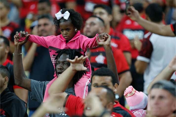 Os rubro-negros apoiaram o time até o final, mas o placar não foi alterado: Flamengo 0x0 Palmeiras