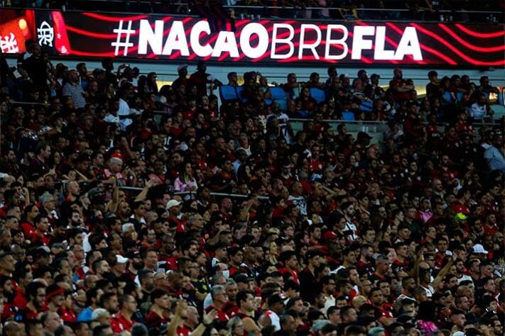 A Nação presente no Maracanã em duelo histórico contra o Palmeiras