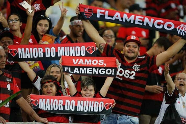 "A Maior do Mundo": torcida do Flamengo é orgulho do clube da Gávea