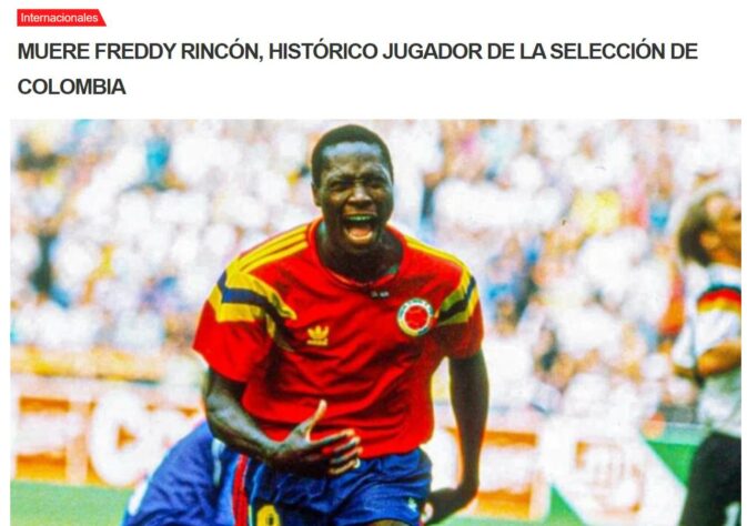 No México, o "Record" falou da história do ex-jogador com a seleção colombiana.