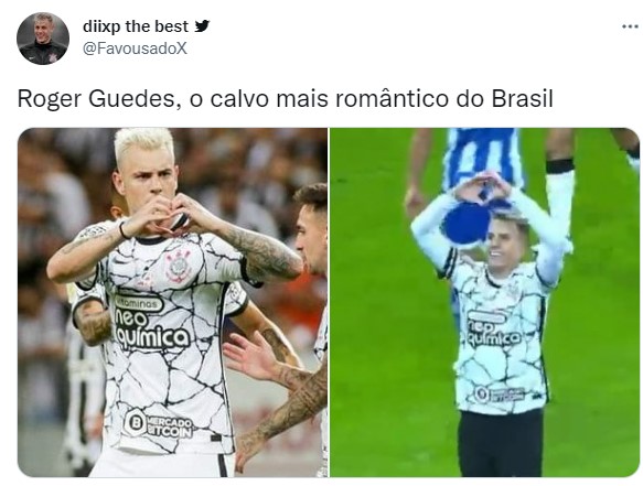 Brasileirão: os melhores memes de Corinthians 3 x 0 Avaí, com três gols de Róger Guedes.